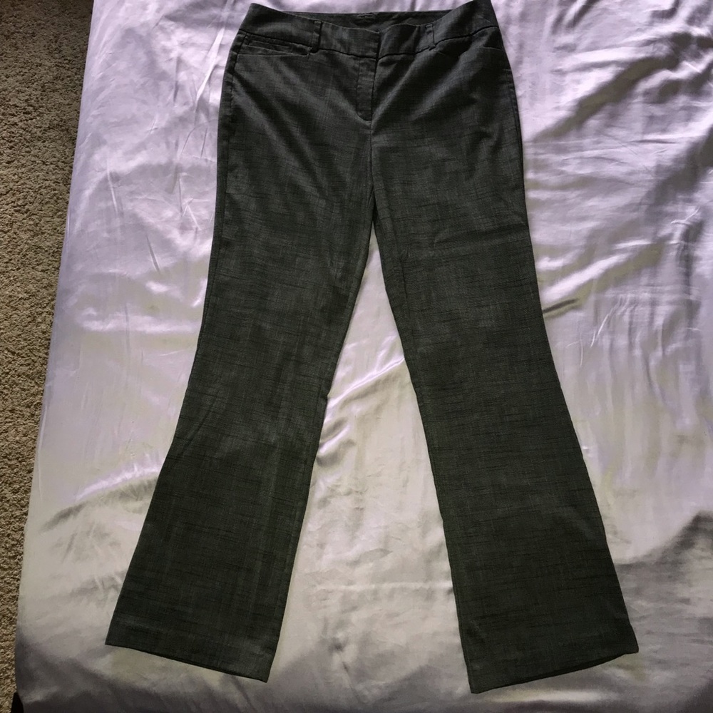 Dark Grey Work Professional Pants 12 Tall Long